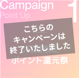 campaign1 3日間限定ポイント還元祭