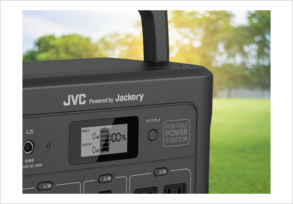 JVCケンウッドJVC Jackery BN RB62 バッテリー 充電 キャンプなどに ...