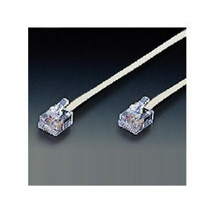(未使用･未開封品)　Victor テレホンコネクター 6極4芯タイプ 黒色 [TF-C10BK] gsx453j テレホンコード6極2/4芯 ELPA モジュラーケーブル関連品 【通販