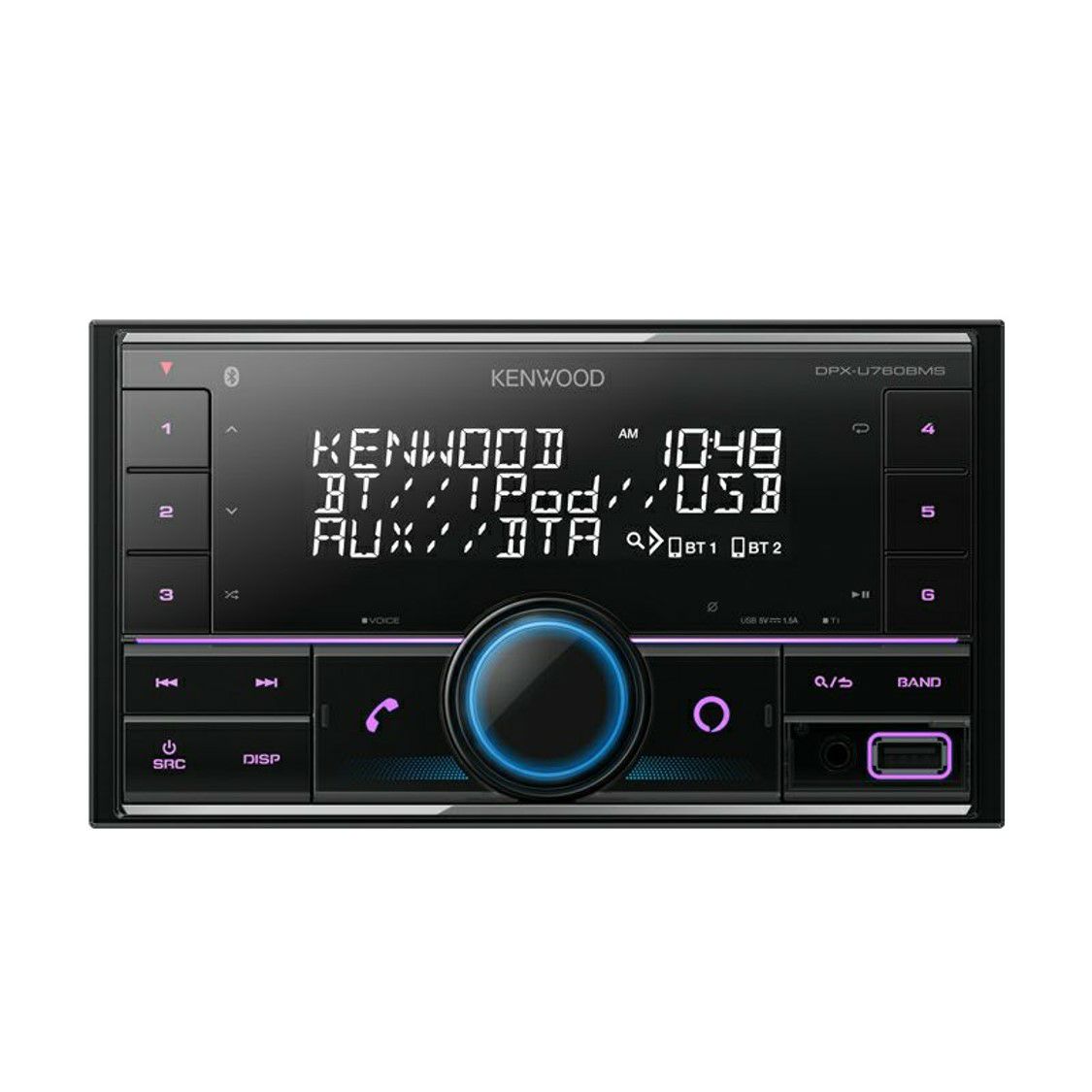 KENWOOD ぶ厚く DVD/CD/USB/Bluetoothレシーバー DDX50…