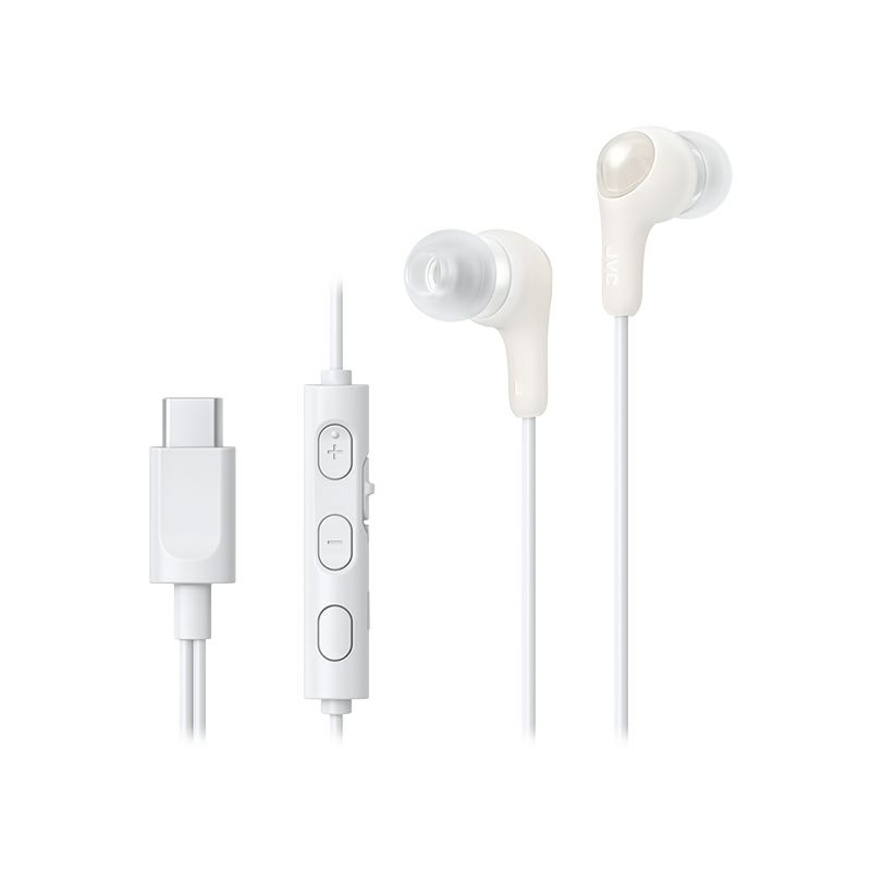 イヤホン USB イヤホン カナル型 USB Type-C ブルー HA-FR29UC-A [USB] VICTOR