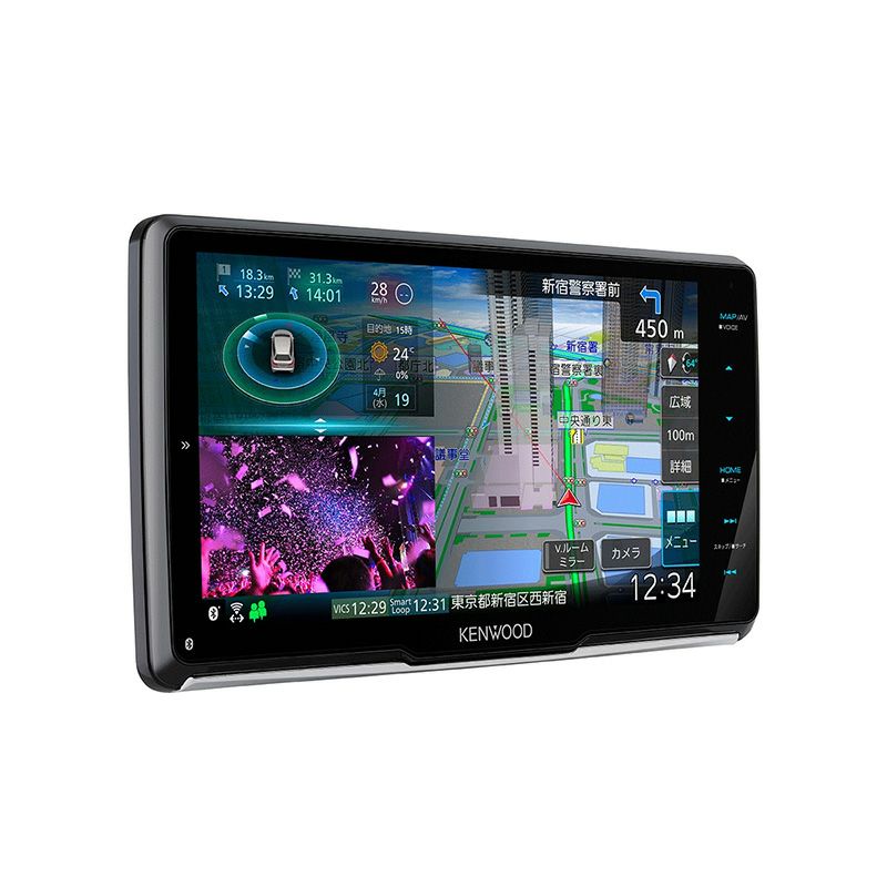 9V型フローティングAVナビゲーション 彩速ナビ MDV-M910HDF 音声操作 