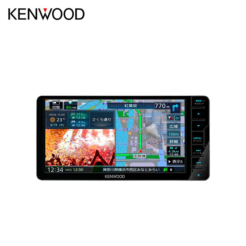 カーナビ KENWOOD彩速ナビ B-CASカード挿入済 - カーナビ、テレビ