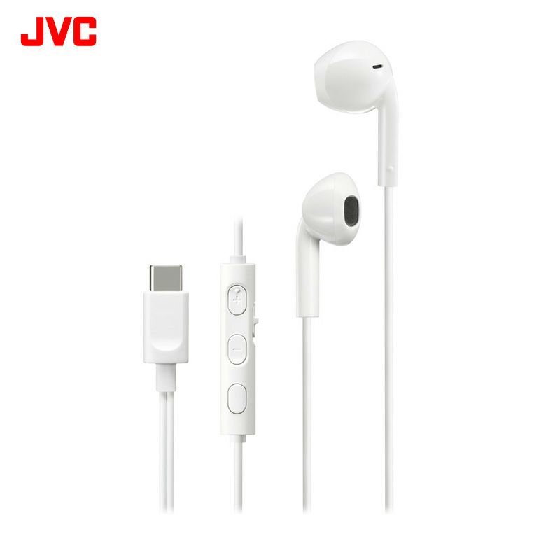 JVC USB Type-C イヤホン HA-FR17UC-B ブラック