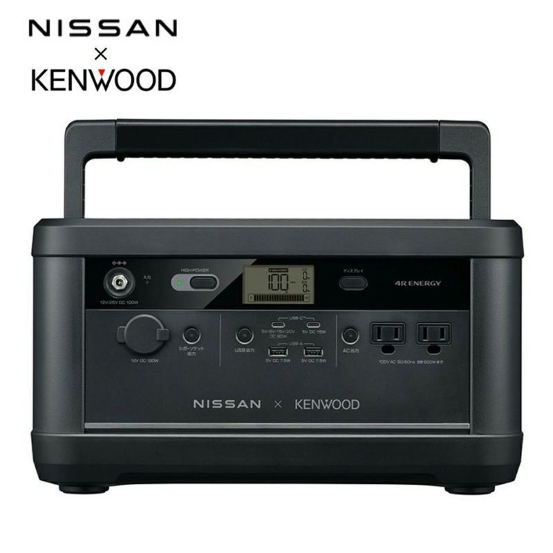 送料込み！KENWOOD ケンウッド　ポータブル電源これはリン酸鉄でしょうか