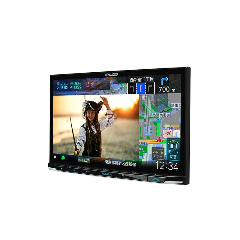 KENWOOD MDV-M808HDW 導か BLACK