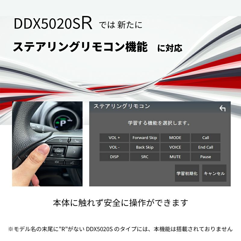 ディスプレイオーディオ DDX5020SR | JVCケンウッドストア