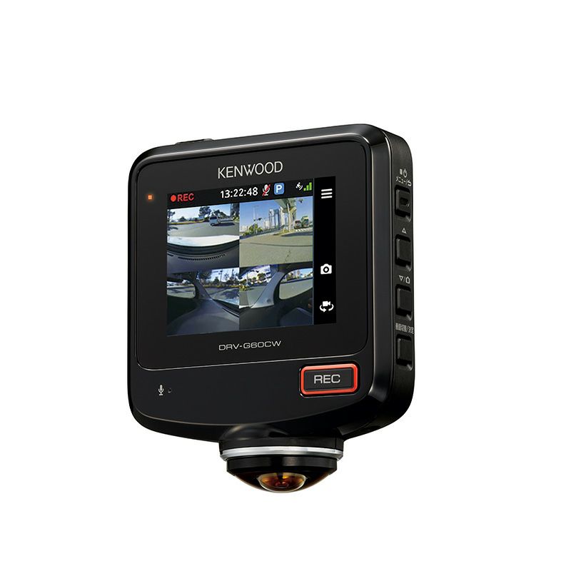 360°撮影対応 2カメラドライブレコーダー DRV-G60CW STARVIS搭載