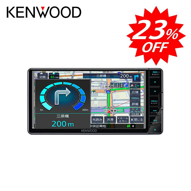 ケンウッドKENWOOD 狭 彩速 MDV-L310W