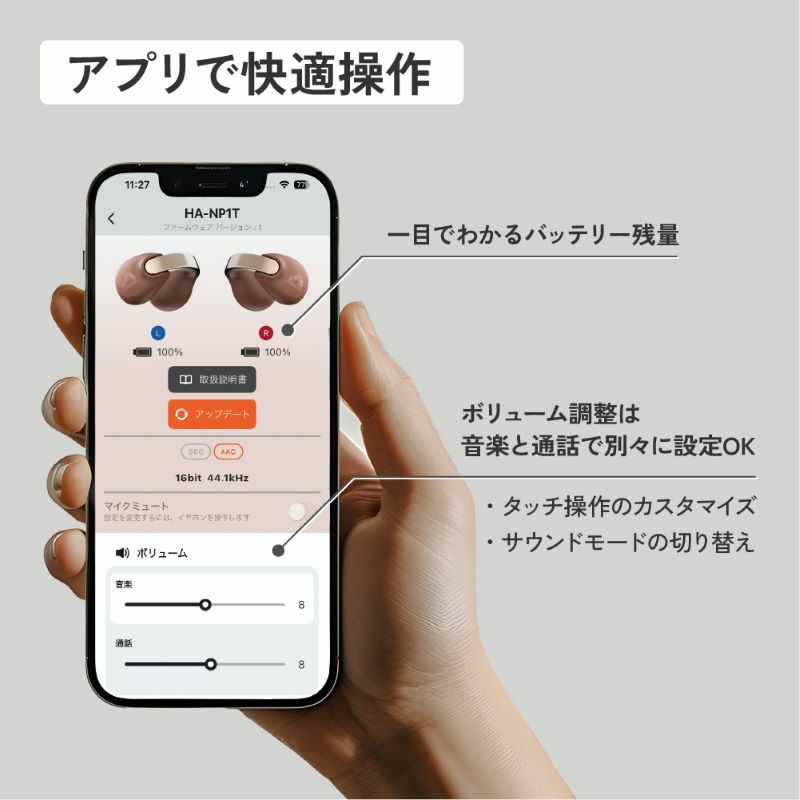 Amazon.co.jp: JVCケンウッド Victor HA-NP1T-T ワイヤレス