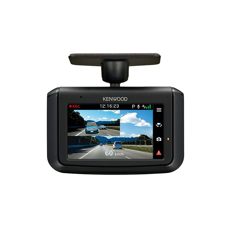 前後撮影対応 2カメラドライブレコーダー DRV-G50W 日本製 製品3年保証 