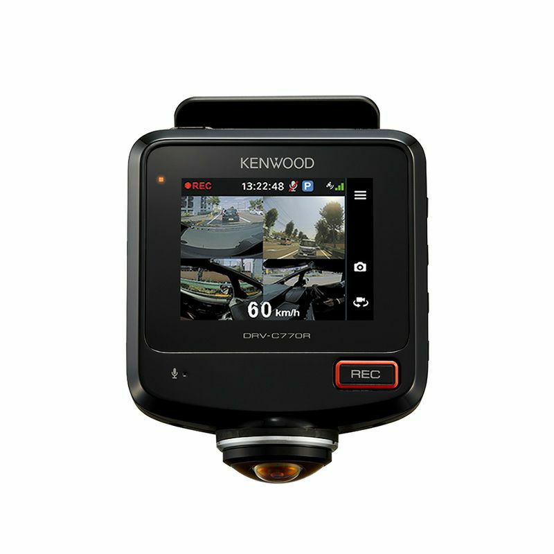 アウトレット】360°撮影対応 2カメラドライブレコーダー DRV-C770R