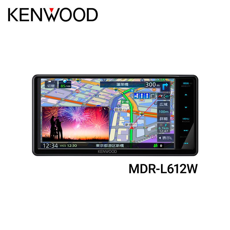 ケンウッド MDV-D310W カーナビゲーション 質し