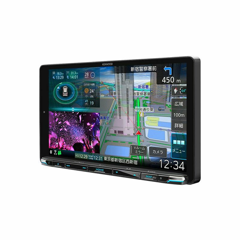 アウトレット】9V型AVナビゲーション 彩速ナビ MDV-M910HDL 音声